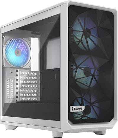 ATX Semi-tower Box Fractal Meshify 2 RGB White
