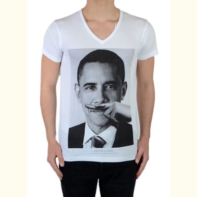 Obama T-shirt, korte mouwen, unisex