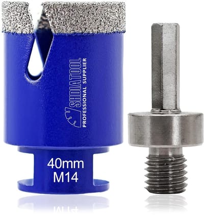 Diamanten Tegelboor M14 voor Tegels, Porselein, Graniet en Marmer - 40 mm