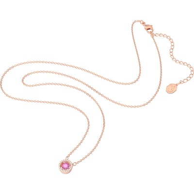 Swarovski Dames Hanger Metaal  -  Roségoudkleurig