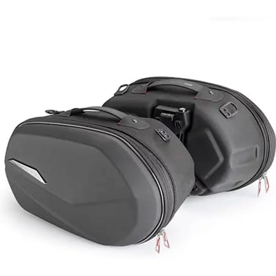 Paar motorkoffers Givi Easylock