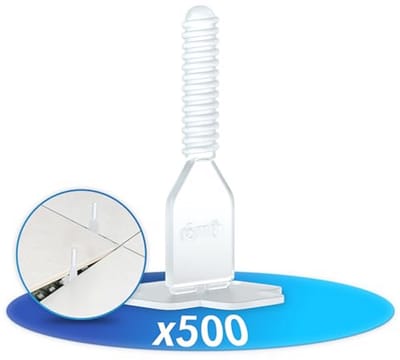 Tegelnivelleringssysteem 3 mm | Afstandhouder en Tegelleghulp voor Perfecte Tegels