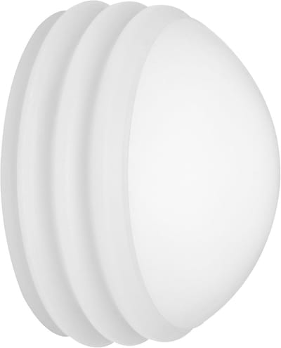 Famanu – Accordeon muurbuffer / wanddeurstopper Ø40 mm verstelbaar 19–25 mm – schroef of lijm – wit