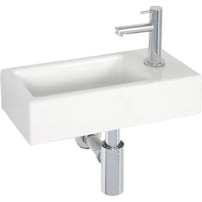 Aquavive Fonteinset Somme - Keramiek - Wit - 20,5x40,5x22,5cm
