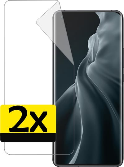 Screenprotector - Folie Geschikt voor Xiaomi Mi 11 - 2 Stuks - Ultra Clear - Bescherm Folie - Soft TPU - Screen Protector