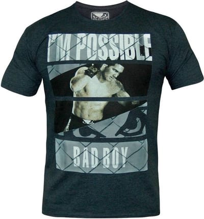 Bad Boy News Vechtsport T Shirts Heather Navy Bad Boy MMA - S