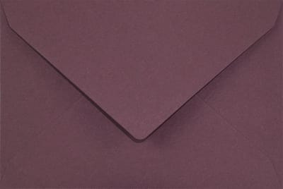Gladde paarse enveloppen A7 - 80 x 120 mm - 25 stuks - NK natgelijmde - 115 gram - Sirio Color - Netuno