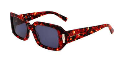 Longchamp LO765S N Marble red 53/18/140 WOMAN Zonnebrillen