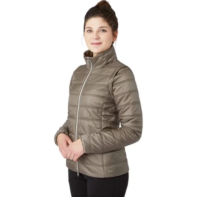 Horze Natalie Jas met afneembare mouwen, dames, Morel Brown, 34