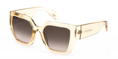 Just Cavalli SJC149 Beige lucido trasp. 53/21/140 WOMAN Zonnebrillen