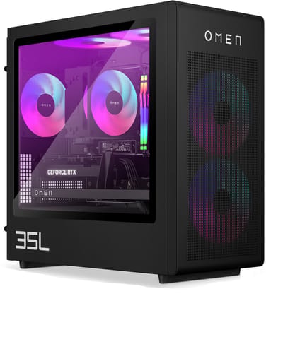 HP OMEN 35L GT16-0260nd - Gaming Desktop - Intel Core Ultra 7 265K - 32GB DDR5 RGB RAM - 2TB SSD - NVIDIA GeForce RTX 5080 16GB - 240mm Liquid Cooling - Windows 11 Home - Zwart