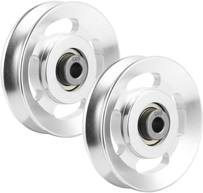 2stuks Universele Fitness Pulley Wielen Bearing Pulley Voor Gym Apparatuur Zware Duty Ontwerp Stil Eenvoudig Te Installeren Veilig Praktisch Gebruik