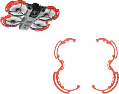 Propeller Guard Bumper voor DJI Avata 360 Drone - Beschermende Anti-Collision Ring Cover en Accessoires in Oranje voor Veilige Vliegervaring