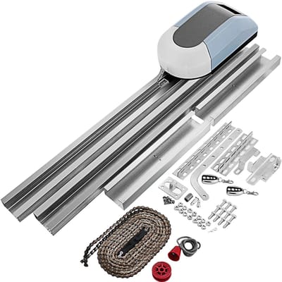 Velmio Garage Opener - Elektrisch - Automatische Garagedeur - Roller Systeem - Met Afstandbediening - Tot 3 Meter - 800N