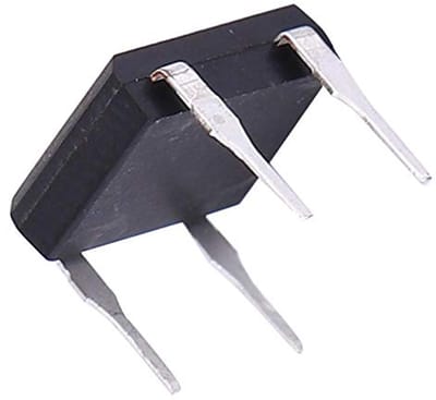 10 stuks DB107 diodegelijkrichterbrug, 1 A, 1000 V, 4-polig, gelijkrichterbrug voor industriële elektronische schakelingen, diodebrug (10 stuks)