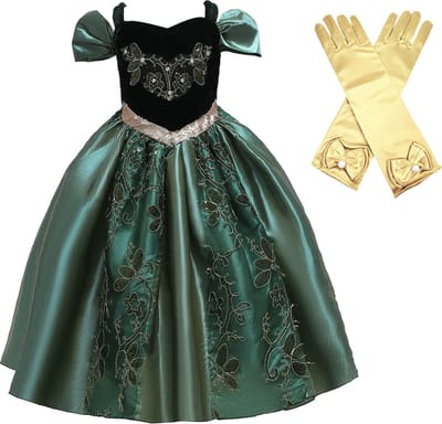 Luxe prinsessenjurk - Prinsessenjurk meisje - Verkleedjurk - Het Betere Merk - maat 98/104- Verkleedkleren meisje