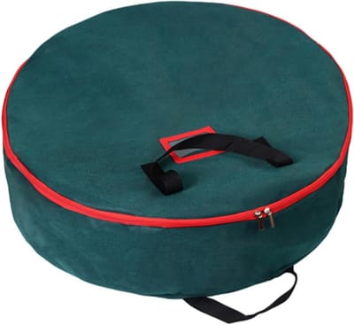 Opbergdoos Krans - Decoratiehouder Organizer - Seizoensopslag - Waterbestendig Ontwerp - 335 cm - Groen