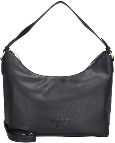 JOOP! schoudertas Lettera Dalia Hobo Darkblue donkerblauw