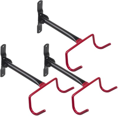 Maclean - Set van 3 stuks Fiets muurbeugel - Fietsenrek - Wandmontage - Ophangsysteem - max. belasting 30kg