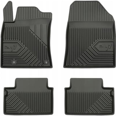 FROGUM No.77 Automatten - Geschikt voor KIA XCEED (vanaf 2019) - 4-delig - TPE Rubber - Zwart