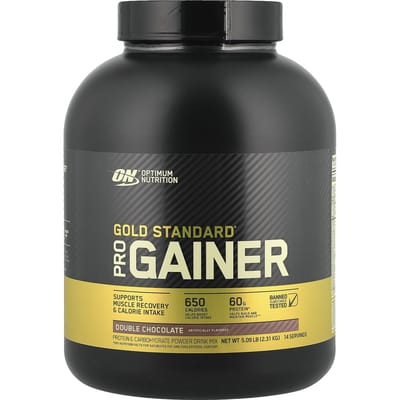 Gold Standard, Pro Gainer, Dubbele Chocolade, 2,31 kg(5,09 pond)