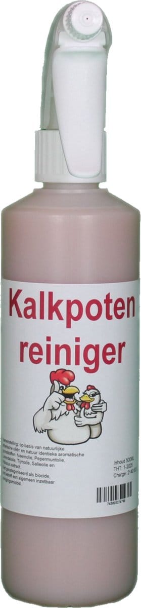 Mercator-groep Kalkpoten Spray - Schurftmijt Kippen - 100% Natuurlijk - 500 ml - Voorkom Stress