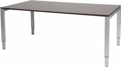Vergadertafel Domino - 180x100 logan - alu frame