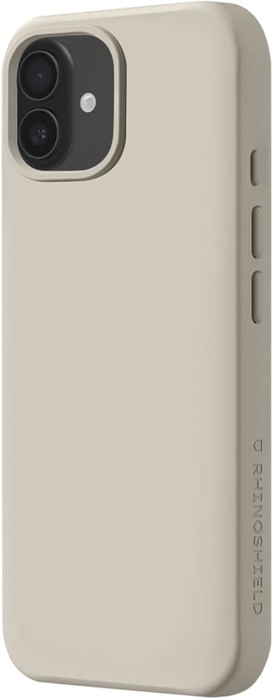 Rhinoshield, Hoesje Geschikt voor iPhone 16 Plus SolidX Schokbestendig Draadloos Opladen, Beige