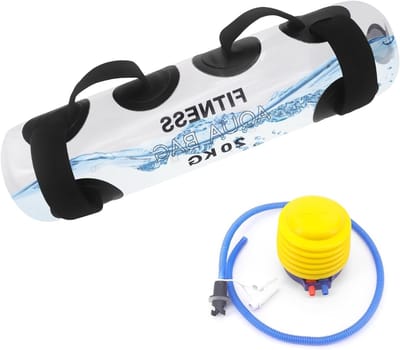 Adjustable Weight Lifting Water Bag - 20kg Aqua Fitness Ball - Refillable Water Bladder - Fitness Water Bag Packs voor Indoor Krachttraining en Cardio