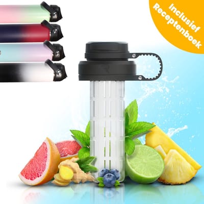 Radiant - Fruitfilter – Gezond en Smaakvol Water - BPA vrij - Accessoire voor Radiant Waterflessen