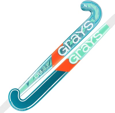 Grays DB2Xi Dynabow Senior Indoor Hockeystick Blauw/Groen
