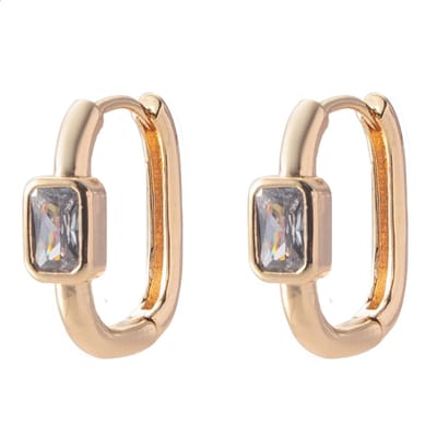 Marama - Oorbellen Freya Rosè Goud - nikkelvrij - dames - minimalistisch - in luxe geschenkverpakking