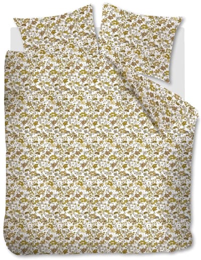 Beddinghouse Tess dekbedovertrek - Tweepersoons - 200x200/220 cm - Oker