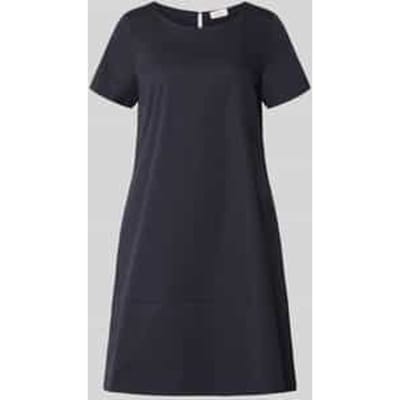mini-jurk met knoopsluiting aan de achterkant