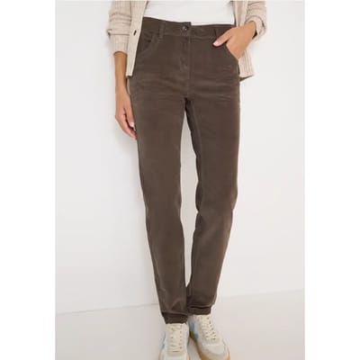 Slim Fit corduroy broek