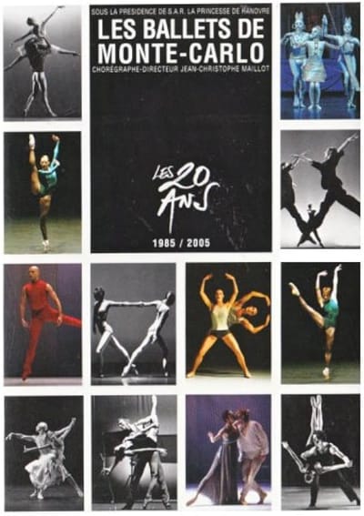 4 DVD box 20 Years of Les Ballets de Monte-Carlo • Ballet • La Belle / Romeo et Juliette / Miniatures • Caise Noisette Circus