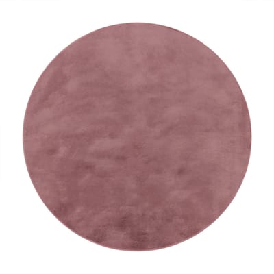 Zacht kleed Solina bessenkleuren 120 cm rond