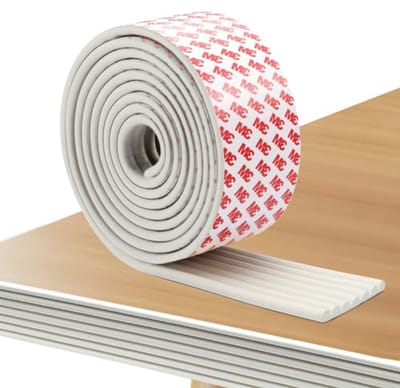 Zelfklevende randbescherming voor baby's - 5 m schuimrubber hoekbescherming voor meubels en tafels