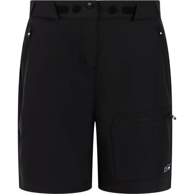 Protest PRTYaku - Korte broek Dames - Normale pasvorm - Knielengte - Knoopsluiting - Zwart