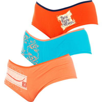 Pack-3 Tailleband culottes met effectieve ondersteuning 84084 dames