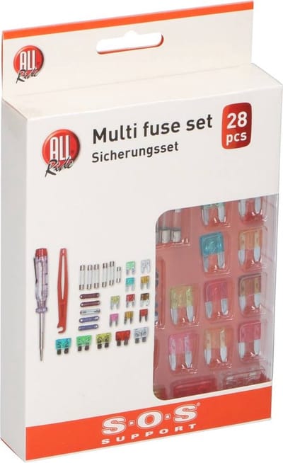 Allride 28 delige zekeringenset , complete zekeringen set