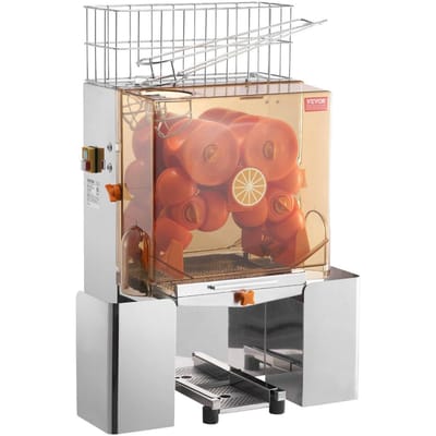Machine Presse-agrumes Orange Commerciale 120W Extracteur Presse-jus Boîte Filtre
