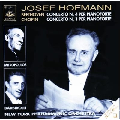 CD HOFMANN, NYPO, BARBIROLLI - Beethoven: Pianoconcert nr. 4 URN22208 VK Klassiek Gebruikt white