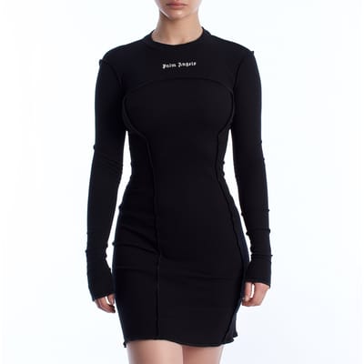 Dames Katoenen Mini Jurk PWDH004F23FAB0011003