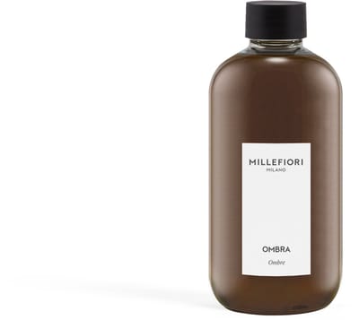 Millefiori Milano - Navulling voor Geurstokjes 250 ml - Ombra - 4-5 maanden
