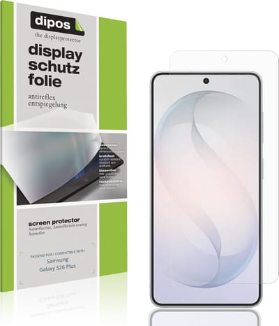 dipos – 4x Matte Beschermfolie geschikt voor Samsung Galaxy S26 Plus | Krasbestendige & antireflecterende Screenprotector Ultra-Thin