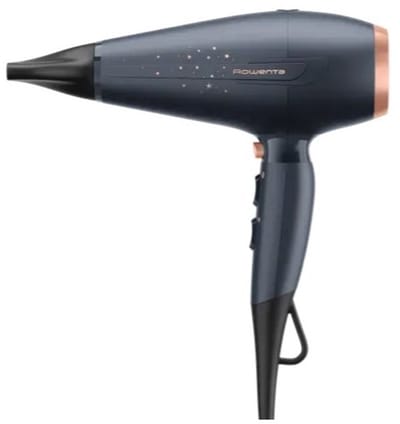 Rowenta CV7231F0 Pro Power+ Stellar Collection – Professionele haardroger 2200 W met ionentechnologie, 3 warmtestanden + 2 snelheden + koude lucht + concentrator nozzles