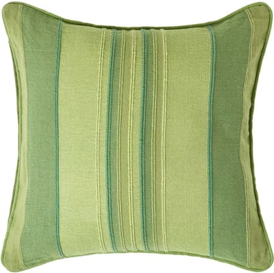 Homescapes Marokko kussenhoes in groen, 100% katoen, 45 x 45 cm