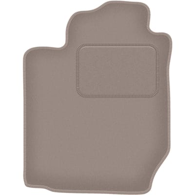 Beige bestuurdersmat voor: Toyota Corolla Verso I minivan (2001-2004)
