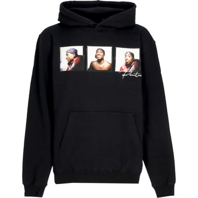 Mannen hoodie Truth Hoodie X Tupac Black